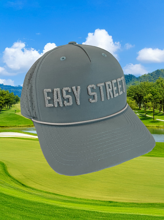 Easy Street Snap Back Hat - Light Grey