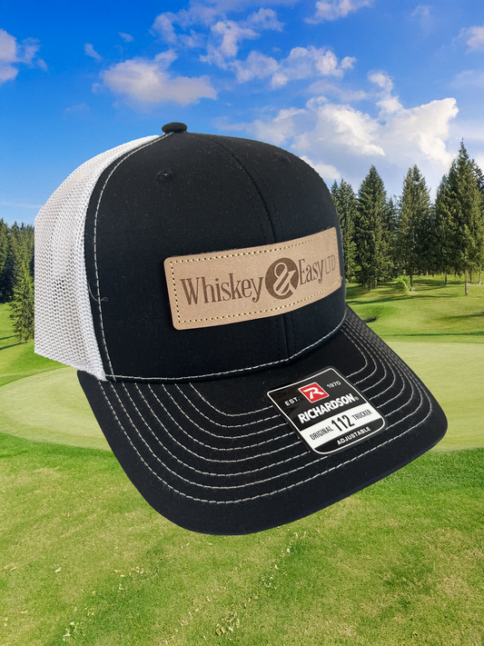 Whiskey & Easy LTD Snap Back Hat - Dark Navy & White