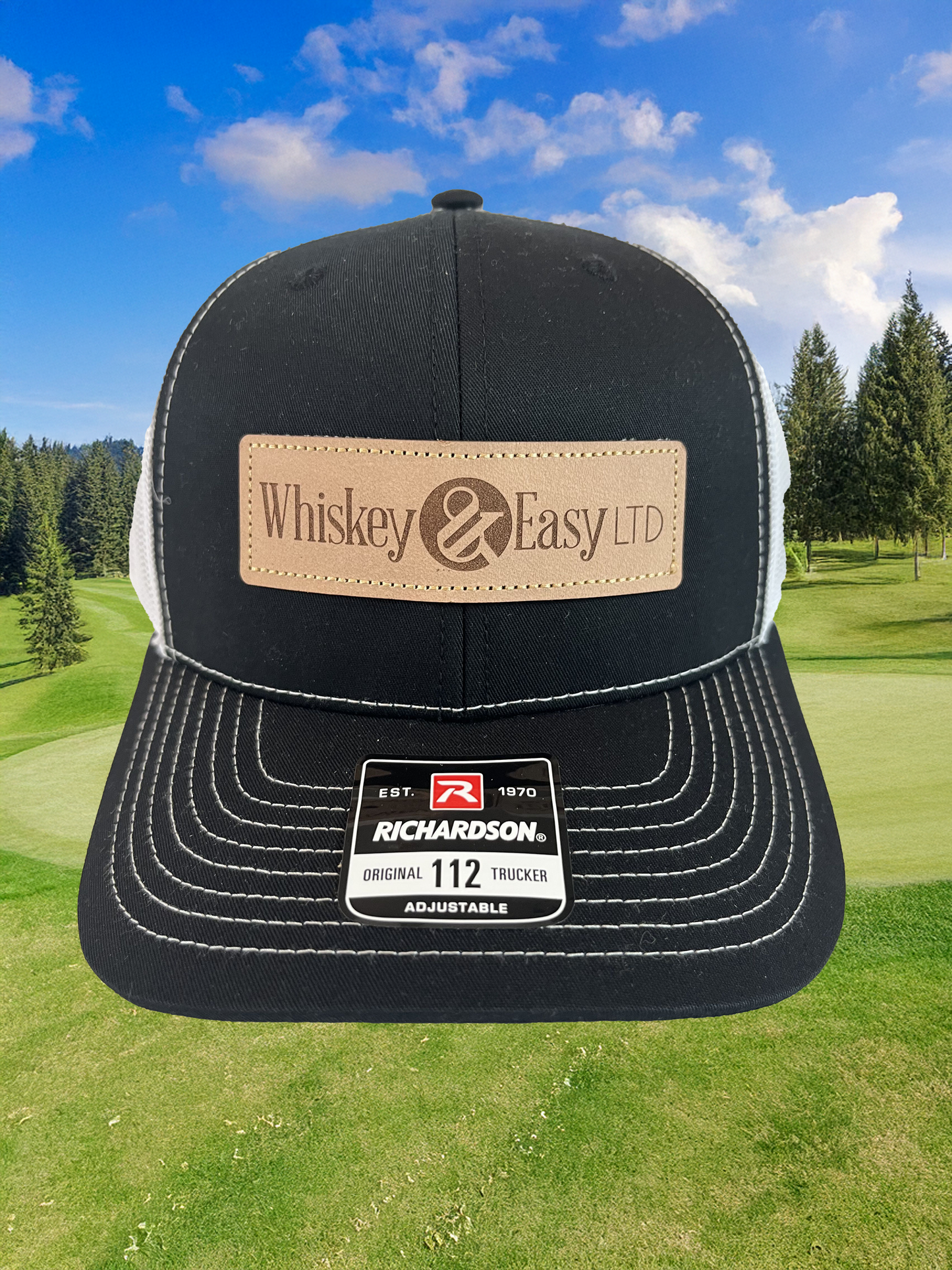 Whiskey & Easy LTD Snap Back Hat - Dark Navy & White