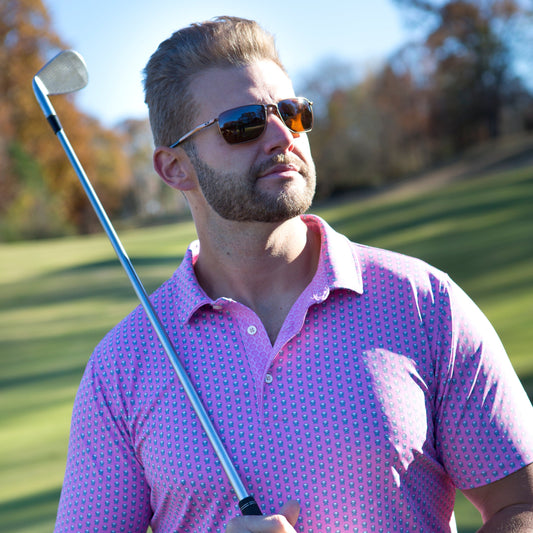 Performance Polo - Jolly Roger, Pink