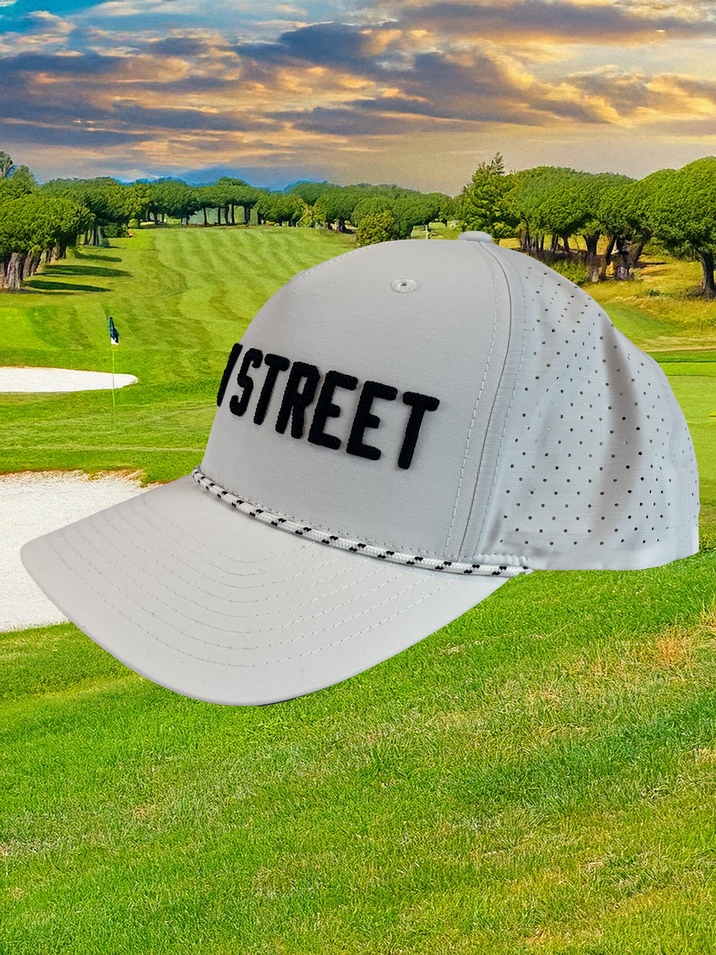 Easy Street Snap Back Hat - White