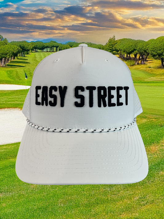 Easy Street Snap Back Hat - White