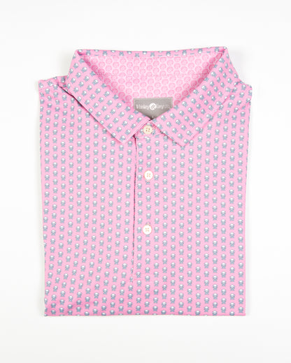 Performance Polo - Jolly Roger, Pink